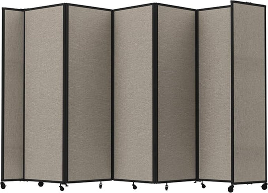 Versare Room Divider 360 Portable Wall Partition | Folding Panels | Large by VERSARE