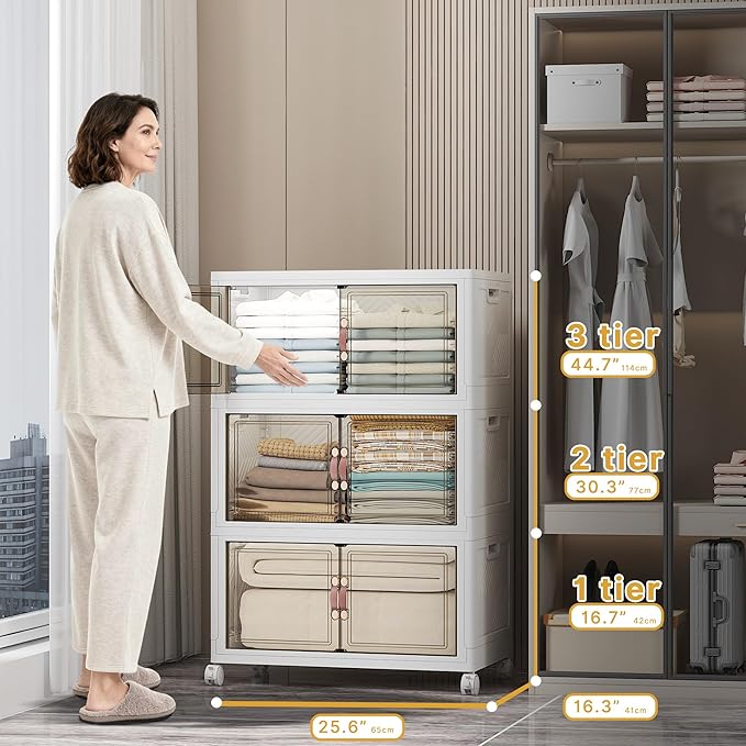 Extra Large Stackable Storage Bins - Image 3