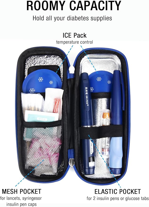 Insulin Cooler Travel Case TSA Approved, Temperature Display Insulin TravelCase - Image 5