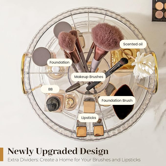 Aveniee Rotating Makeup Organizer - Image 7