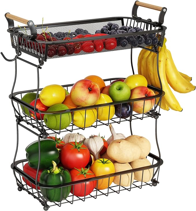ANTOPY 3 Tier Fruit Basket by ANTOPY