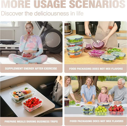 10-Pack Meal Prep Containers - Image 7