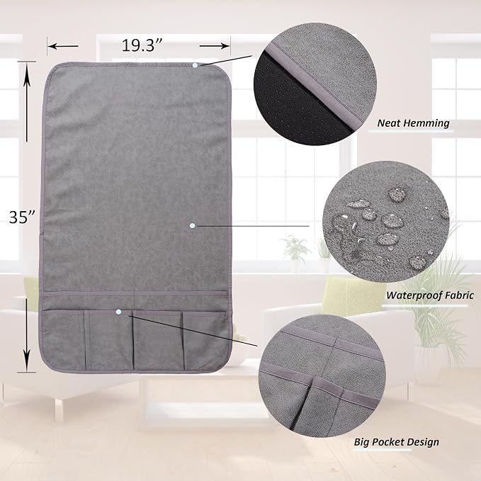 Waterproof Anti-Slip Sofa Armrest Organizer Armchair Caddy - Image 3