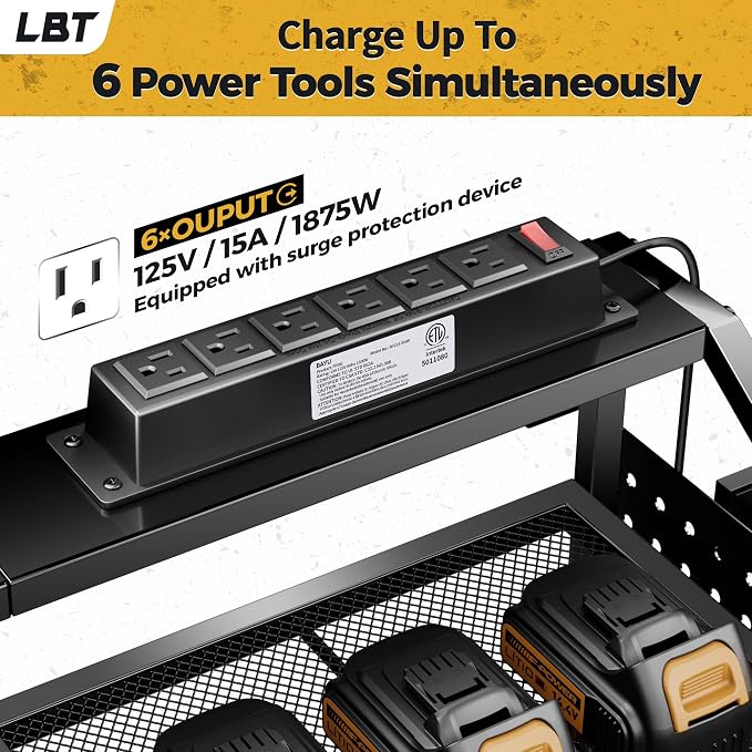 LBT Large Power Tool Organizer Wall Mount - Image 6