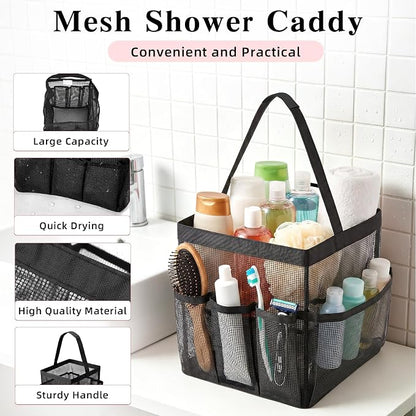 Mesh Shower Caddy, Portable Shower Caddy Bag - Image 4