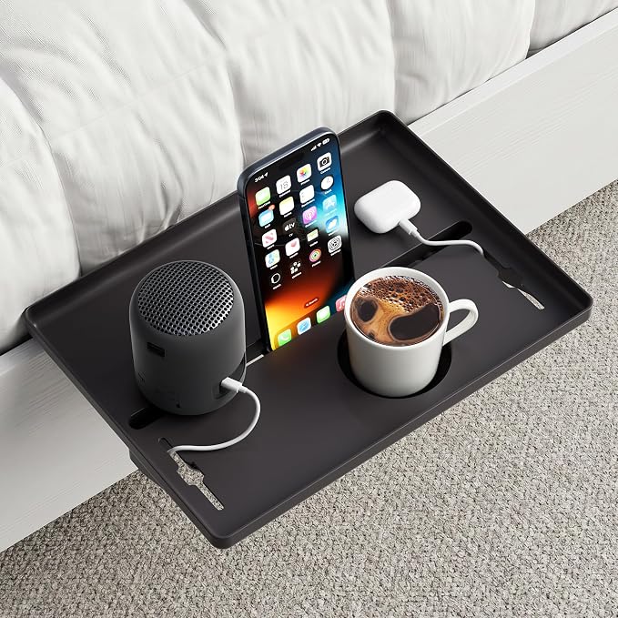 JOYMOOP Clip-On Bedside Shelf for Bunk Beds, Dorm Room Essentials, Bedside Caddy - Image 14