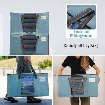 VENO 8 Pack Moving Bags, Comforter and Blanket Storage Bags - Image 7