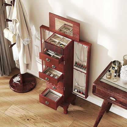 Giantex Standing Jewelry Cabinet - Image 4