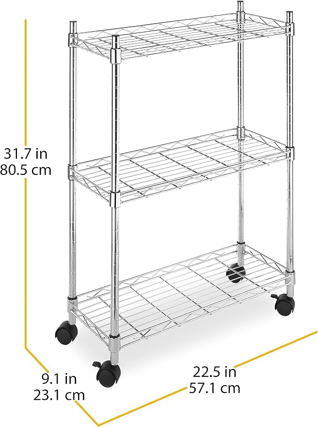 Whitmor 3 Tier Shelving Unit - Image 3