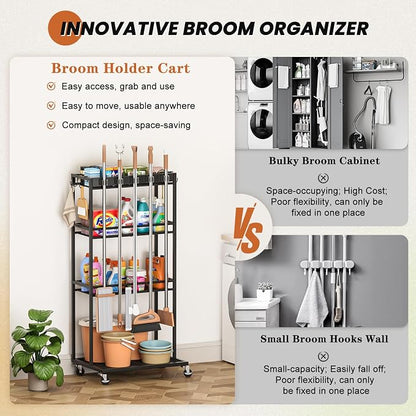 Olakee Taller Broom Holder - Image 7