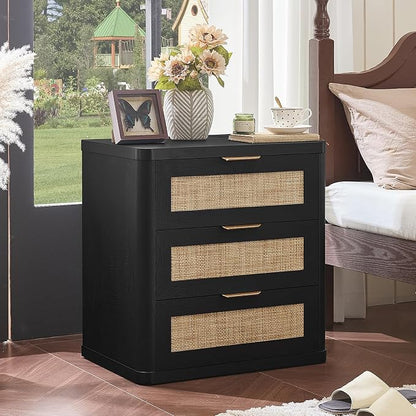 LEYAOYAO Rattan Night Stand - Image 3