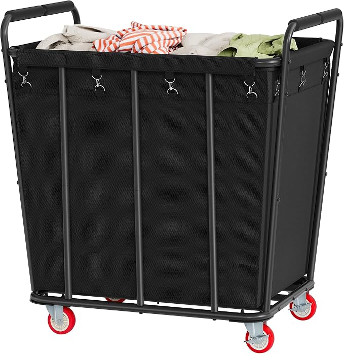 Hoctieon Large Laundry Cart by Hoctieon