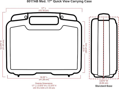 ArtBin 17 inch 8017AB Quick View Carrying Case, Portable Art & Craft Organizer - Image 3