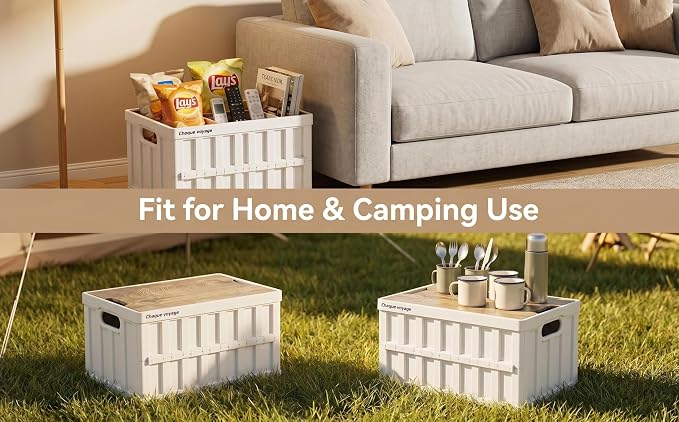 VIMI 50L Collapsible Storage Bins - Image 2