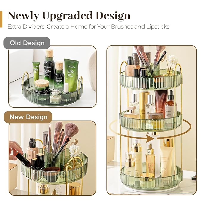 Aveniee 360 Rotating Makeup Organizer - Image 4