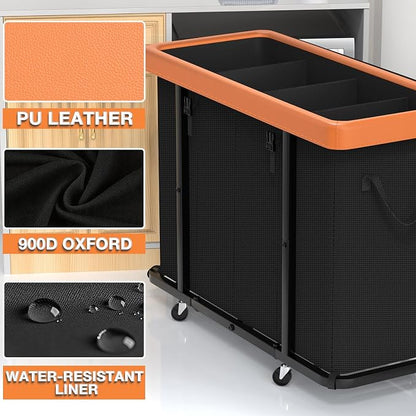 300L Large Fashion Laundry Basket - Image 2