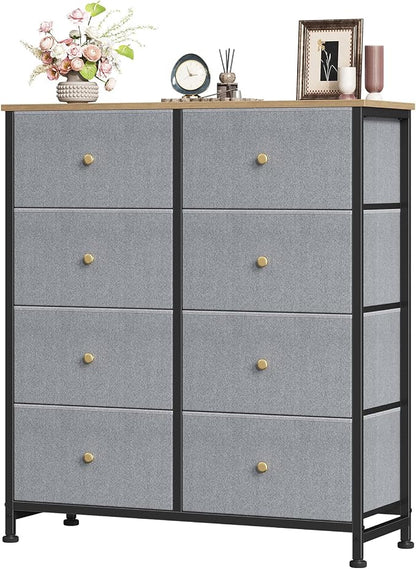 Sweetcrispy 8 Drawer Dresser for Bedroom, Organizer Storage Drawers, Chest of by Sweetcrispy