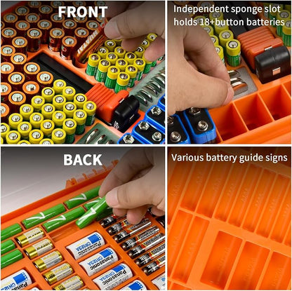 Battery Organizer Storage Holder Box Case - Image 5