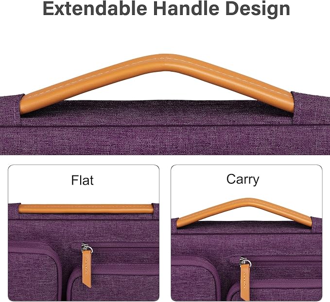 MOSISO 360 Protective Laptop Case 13.3 inch, 13-13.3 inch Laptop Sleeve - Image 5