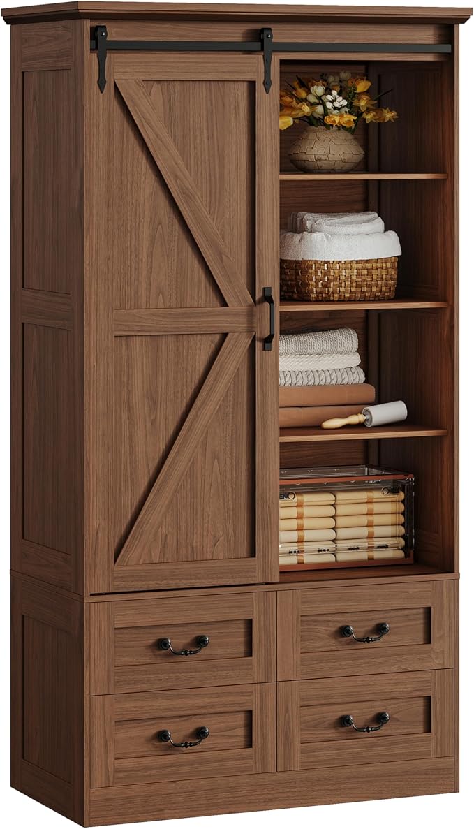 IRONCK Armoire Wardrobe Closet - Image 8