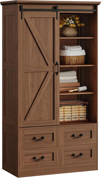 IRONCK Armoire Wardrobe Closet - Image 8
