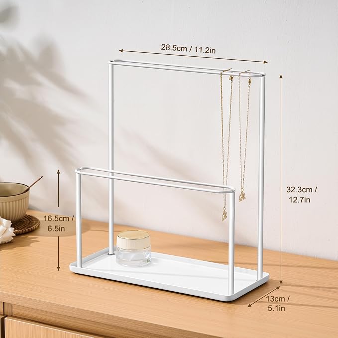 Headband Holder Organizer Metal 2-Tier - Image 4