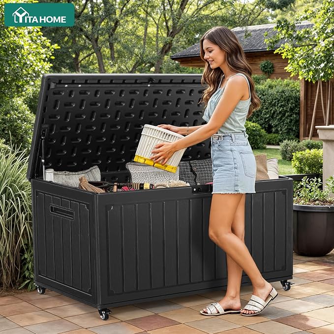 YITAHOME 90 Gallon Outdoor Storage Box - Image 9