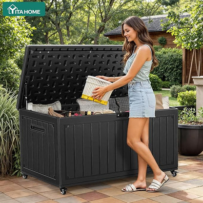 YITAHOME 90 Gallon Outdoor Storage Box - Image 9