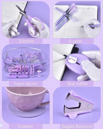 Purple Desk Accessories and Organizers - Image 4
