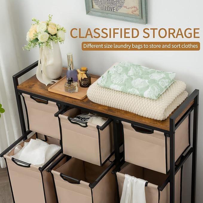 Laundry Basket Organizer, Hampers - Image 4