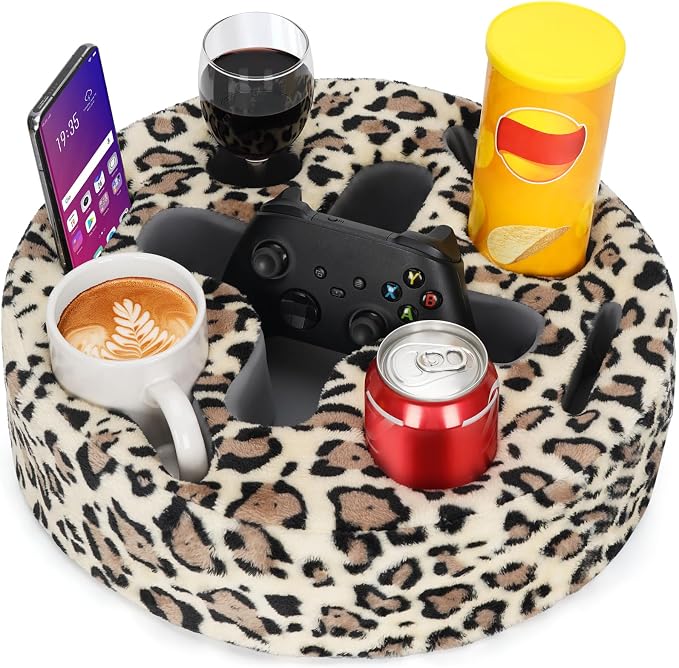 INNO STAGE Couch Cup Holder-Sofa Cup Holder Pillow | Couch Caddy Buddy | Drinks by INNOSTAGE