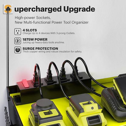 Spampur Power Tool Organizer, 15 Min Quick Assembly & Max 420lb Load by Heavy - Image 3