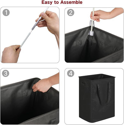 efluky Slim Laundry Basket, Narrow Laundry Hamper - Image 6