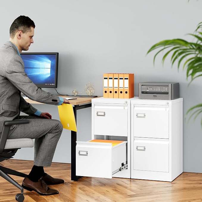 SISESOL 2 Drawer File Cabinet - Image 2