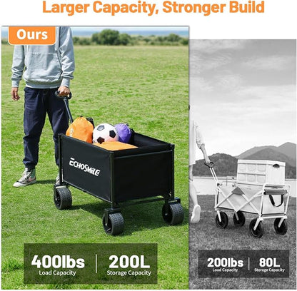 EchoSmile Collapsible Wagon Cart - Image 3