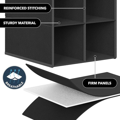 Simple Houseware 20 Section Shelves Hanging Shoes Organizer Holder - Image 5