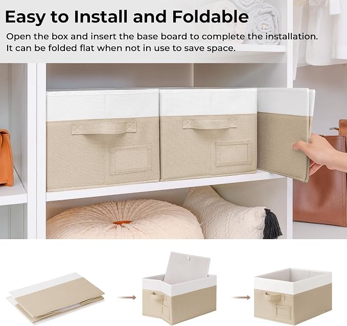 GRANNY SAYS Shelf Storage Baskets, Fabric Storage Bins - Image 7