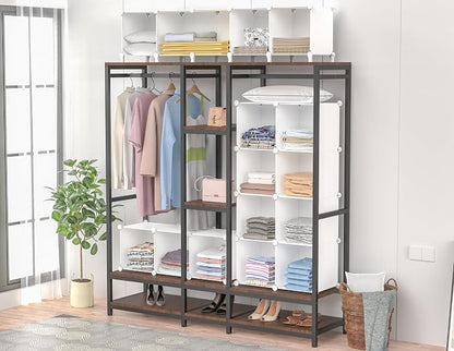HOMIDEC Closet Organizers and Storage, 16 Cube Storage Organizer, Closet - Image 9