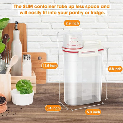 TBMax Rice Storage Container, Airtight Cereal Container Dispenser - Image 4