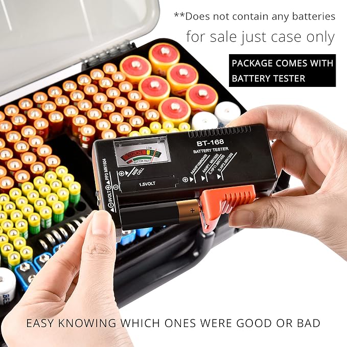 Battery Organizer Storage Holder Box Case - Image 6