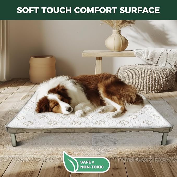 FXW TitanNest Chew-Proof Elevated Dog Bed, Raised Cot - Image 5