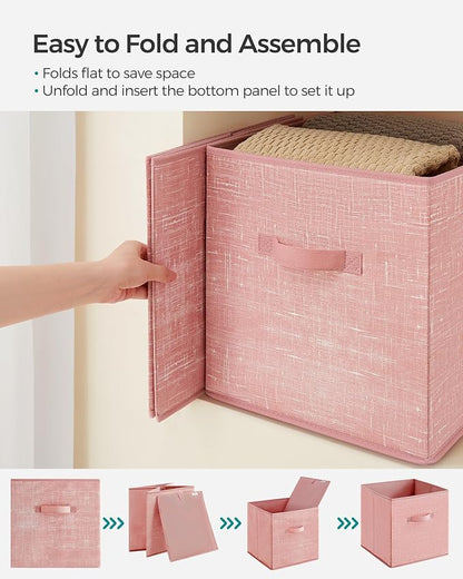 SONGMICS Storage Cubes, 13-Inch Non-Woven Fabric Bins - Image 4