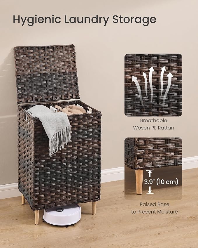 SONGMICS 2-Section Laundry Hamper - Image 5
