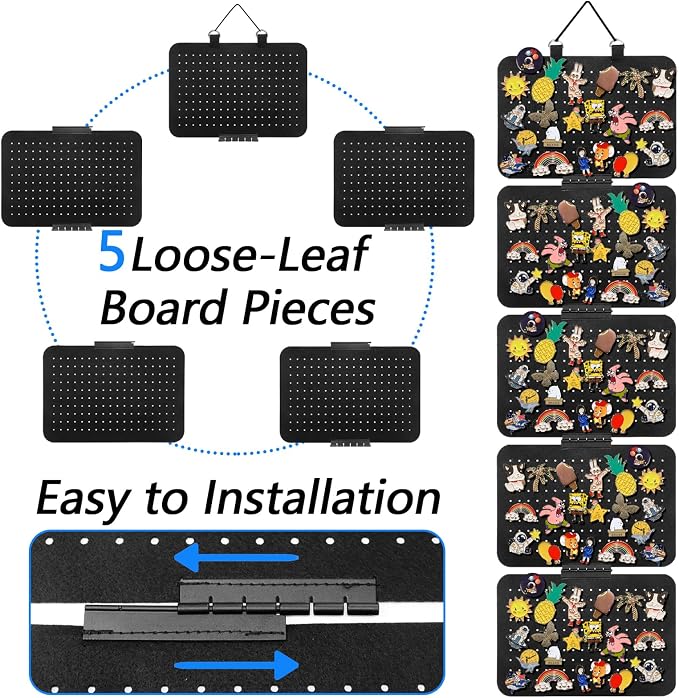 Hanging Enamel Lapel Pin Organizer - Image 5