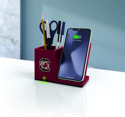 SOAR NCAA Unisex Cell Phone Wireless Charging Stand and Desktop Organizer - Image 2