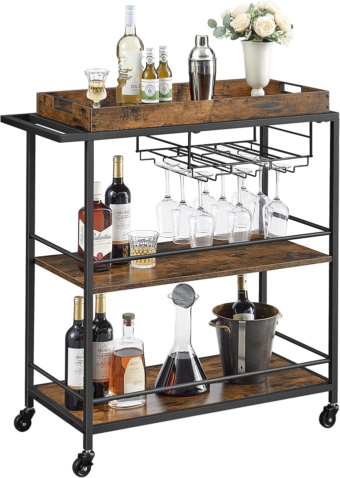 VASAGLE Kitchen Serving Cart by VASAGLEbySONGMICSHOME