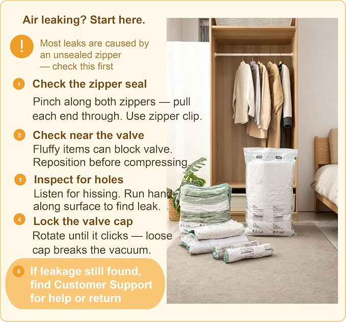 Vacuum Storage Bags for Clothing - Image 2