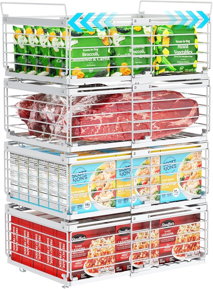 iSPECLE Freezer Organizer Bins by iSPECLE