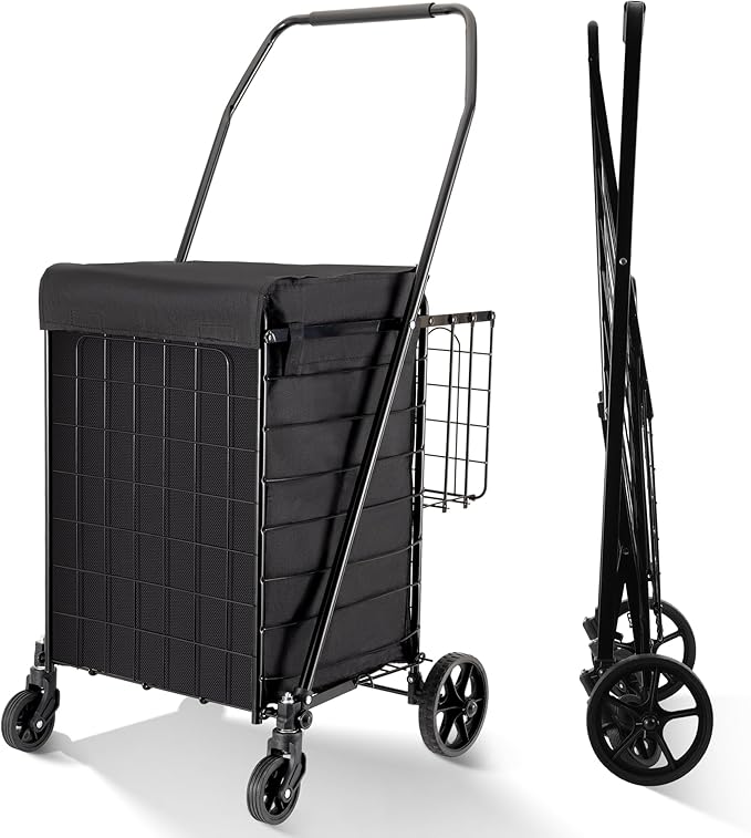 BIEAMA Folding Shopping Cart by BIEAMA