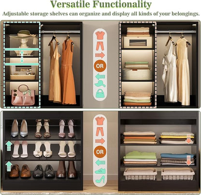 Besiost Small Closet System, Walk-in Closet Systems - Image 4